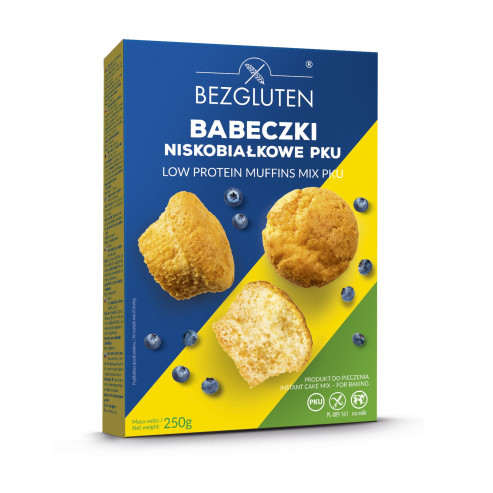 Muffinsy niskobiałkowe PKU /ciasto w proszku/  