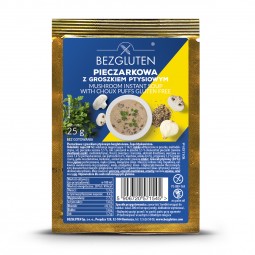 Glutenfreie Champignonsuppe...